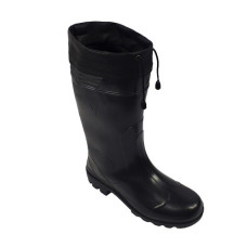 Чоботи чоловічі силіконові з утеплювачем VERONA Грибник розмір 44 чорні