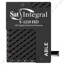 Супутниковий ресивер Sat-Integral S-1218 HD ABLE не підтримує Т2