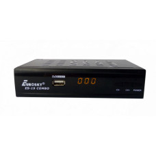 Комбінований Ресивер Eurosky ES-19 Combo DVB-S2 / T2 / С Супутниковий і Т2