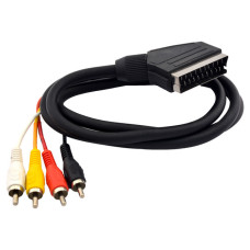 Кабель scart-4RCA