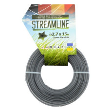 Волосінь для тримера Streamline з кордом 2.7мм 15м зірка