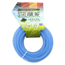 Волосінь для тримера Streamline з кордом 2.7мм 15м квадрат