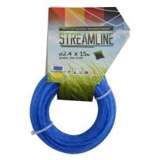 Волосінь для тримера Streamline 2.4мм 15м кручений квадрат