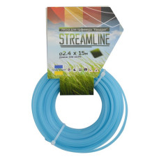 Волосінь для тримера Streamline 2.4мм 15м квадрат