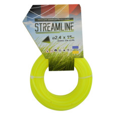 Волосінь для тримера Streamline 2.4мм 15м трикутник