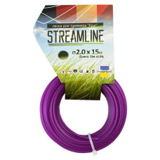Волосінь для тримера STREAMLINE 2мм 15м круг