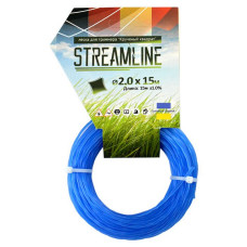 Волосінь для тримера STREAMLINE 2мм 15м кручений квадрат