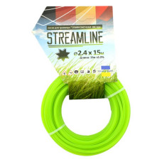 Волосінь для тримера Streamline 2.4мм 15метрів зірка семикутна