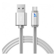 Кабель Hoco X13 UPL12 USB Lightning 2м срібло