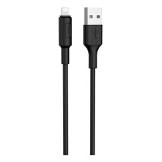 Кабель Hoco X25 USB Lightning 1м чорний