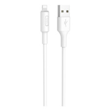 Кабель Hoco X25 USB Lightning 1м білий