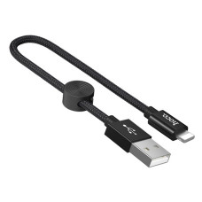Кабель Hoco X35 Premium Lightning 0.25м чорний