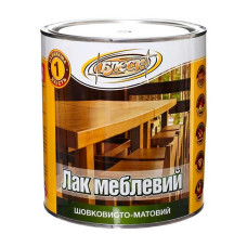Лак меблевий Блеск НЦ-243 2.4кг шовковисто-матовий