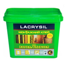 Клей для пробкових/бамбукових покриттів Lacrysil 1кг прозорий Клей для пробкових/бамбукових покриттів Lacrysil 1кг прозорий