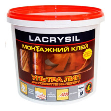 Клей будівельний для підлогових покриттів Lacrysil Ультра Лип 1.2 кг бежевий Клей будівельний для підлогових покриттів Lacrysil Ультра Лип 1.2 кг бежевий