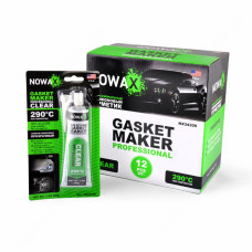 Герметик для прокладок Nowax NX34309 силіконовий високотемпературний 85г прозорий