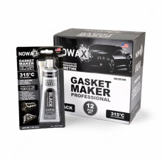 Герметик для прокладок Nowax NX35309 високотемпературний силіконовий 85г чорний