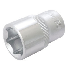 Насадка шестигранна Apro 252718 CrV 1/2