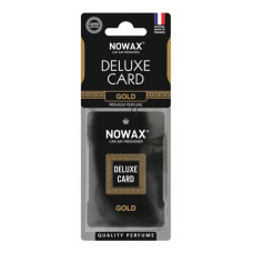 Автомобільний ароматизатор повітря Nowax NX07731 Delux Card Gold