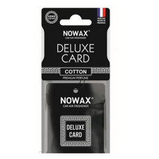 Автомобільний ароматизатор повітря Nowax NX07734 Delux Card Cotton