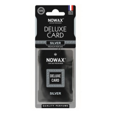 Автомобільний ароматизатор повітря Nowax NX07732 Delux Card Silver