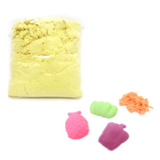 Пісок кінетичний 1805-4 Yellow кварцева основа 1кг 2шт