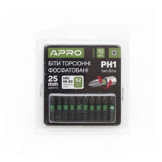 Бита ударна торсіонна Apro 309001 РН1x25мм 10шт
