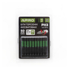 Бита ударна торсіонна Apro 309035 РН3x50мм 10шт