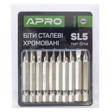 Біта Apro 309142 SL5x50мм 10шт хром
