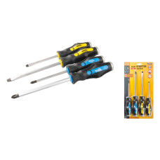 Набір викруток ударних MasterTool 40-1153 4шт PH2x100 3x150 SL6x100 8x150