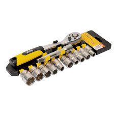 Набір насадок торцевих Master-Tool 78-1212 PROFI CrV 1/2 