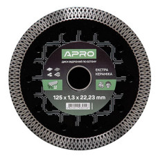 Диск по бетону Apro 830054 Кераміка Екстра 125х1.3х22.2мм 22-24%