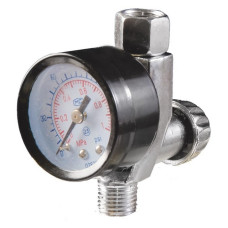 Редуктор з манометром для фарбопульта Master-Tool 80-8919 0-12 бар мет. 1/4 