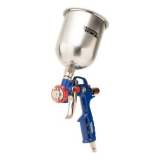 Краскопульт Master-Tool 81-8719 HP СБ 600мл алюміній d1.5мм 120-170 л/хв 3.5-5 бар регул