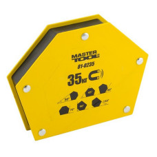 Магніт для зварювання MasterTool 81-0235 35кг 30/45/60/75/90/135 145х110мм