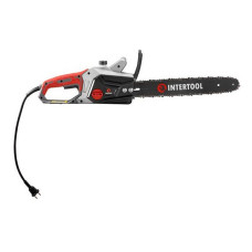 Пила ланцюгова Intertool DT-2200 електрична 1600Вт шина 40см бічний двигун