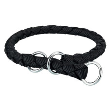 Нашийник-зашморг Trixie Cavo нейлон L-XL 52-60см 18мм чорний