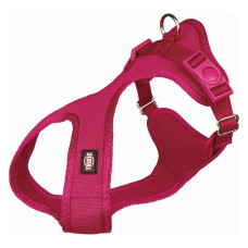 Шлея Trixie Soft м'яка S-M 35-60см 20мм фуксія
