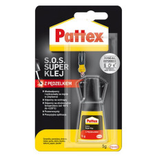 Супер клей Pattex з пензликом 5г
