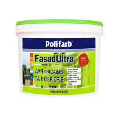 Фарба водоемульсійна Polifarb Fasad Ultra 7кг Фарба водоемульсійна Polifarb Fasad Ultra 7кг
