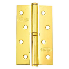 Петля сталева знімна Miradel 100x50-Steel-G золото