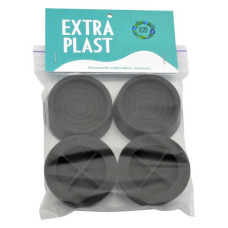 Антивібраційні підставки Extra Plast під ніжки пральної машини чорна гума 4шт