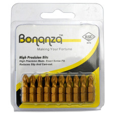 Біта Bonanza PH2x25мм нітрит титану 100% Taiwan 10шт