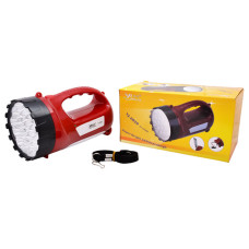 Ліхтар ручний світлодіодний YJ-2820 19 плюс 15LED акумуляторний 15LED бічна панель