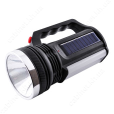 Ліхтар ручний світлодіодний YJ-2836 T 1LED плюс 16SMD акумуляторний сонячна батарея
