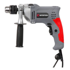 Дриль ударна Intertool DT-0121 950Вт 0-2800об/хв 1.5-13мм реверс металевий корпус редуктора
