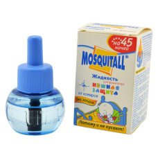 Рідина від комарів для електрофумігаторів Mosquitall Нежная защита 45 ночей Рідина від комарів для електрофумігаторів Mosquitall Нежная защита 45 ночей