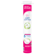 Диски ватні косметичні Lady Cotton 150 плюс 25шт