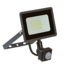 LED Прожектор AVT 20W IP65 6000К із датчиком руху SMD SENSOR матриця з IC драйвером холодний