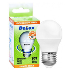 Лампа світлодіодна Delux 90024084 BL50P кулька 7W 6500K холодна Е27
